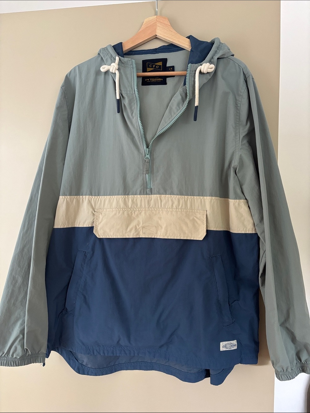CPO Colorblock Anorak Windbreaker Urban outfitters